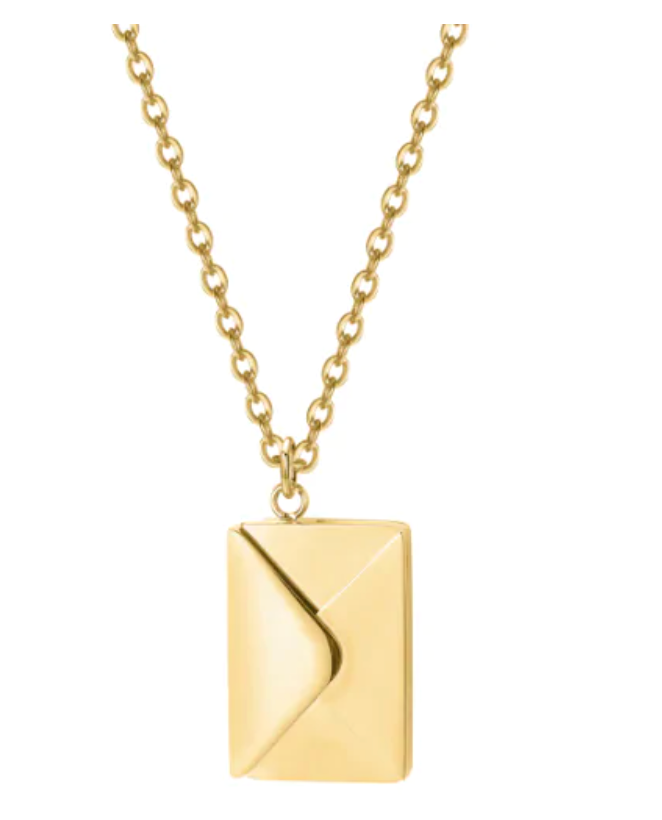 Envelope Necklace - Cindy's Shop