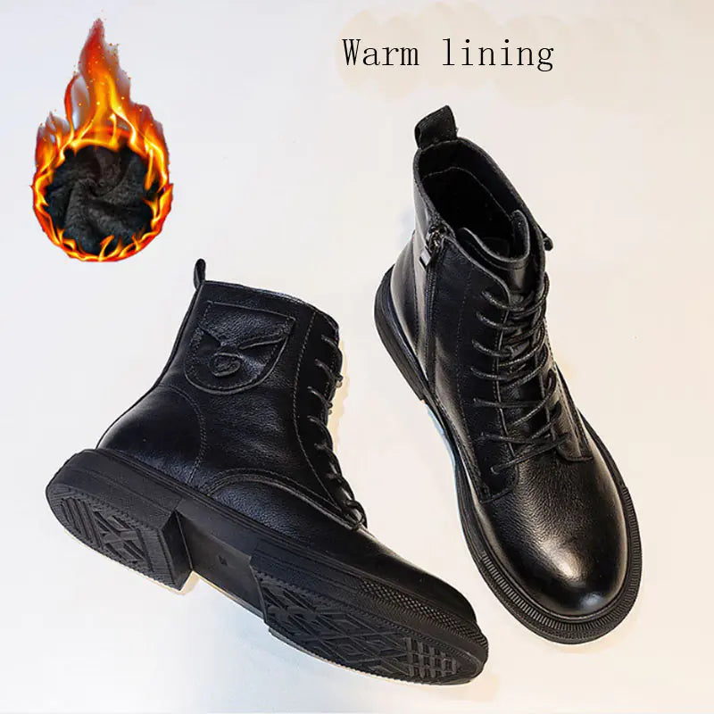 British Style New Martin Boots for Autumn and Winter - Cindy's Shop