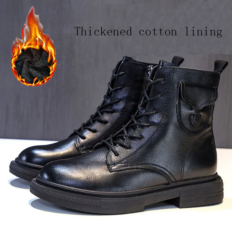 British Style New Martin Boots for Autumn and Winter - Cindy's Shop