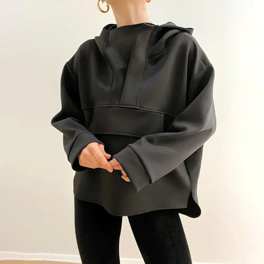 Casual Big Pocket Loose Top - Fall New Style - Cindy's Shop