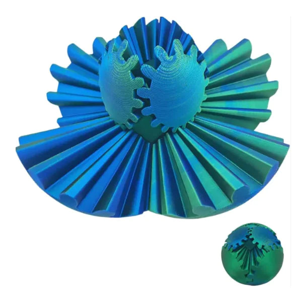 3D Fidget Gear Ball Rotation - Cindy's Shop