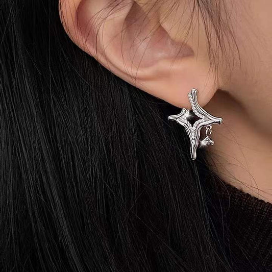 Asterism Rhinestone Earrings - Cindy's Shop
