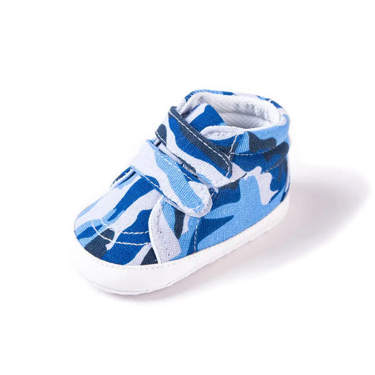 Camouflage Canvas Double Strap Baby Shoes - Cindy's Shop