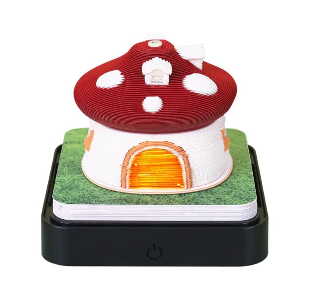 3D Earth Astronaut Calendar Memo Pad with LED Light - Cindy's Shop