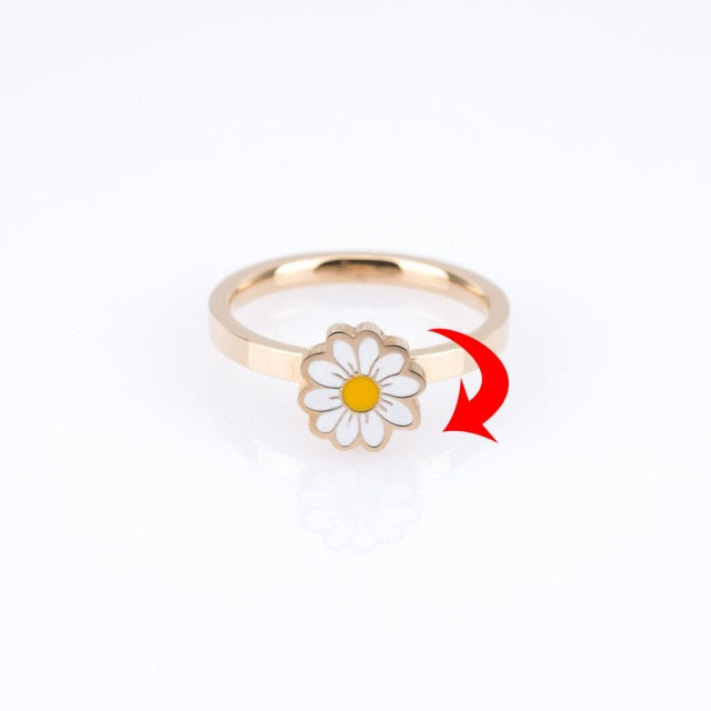 Fidget Spinner Rotatable Ring For Women - Cindy's Shop
