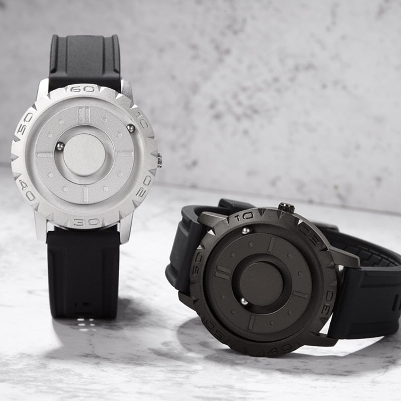 Iron Ball Magnetic Pointer Men's Watch - Cindy's Shop