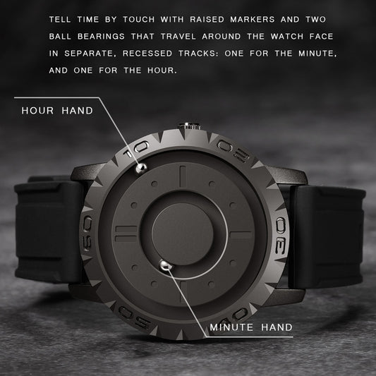 Iron Ball Magnetic Pointer Men's Watch - Cindy's Shop