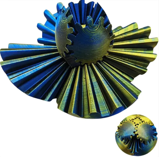 3D Fidget Gear Ball Rotation - Cindy's Shop