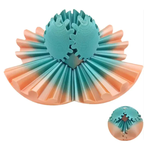 3D Fidget Gear Ball Rotation - Cindy's Shop