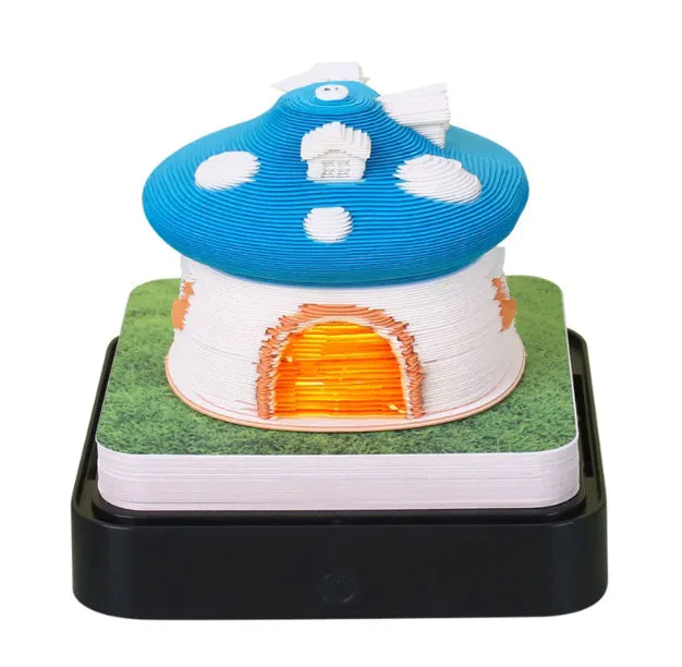 3D Earth Astronaut Calendar Memo Pad with LED Light - Cindy's Shop