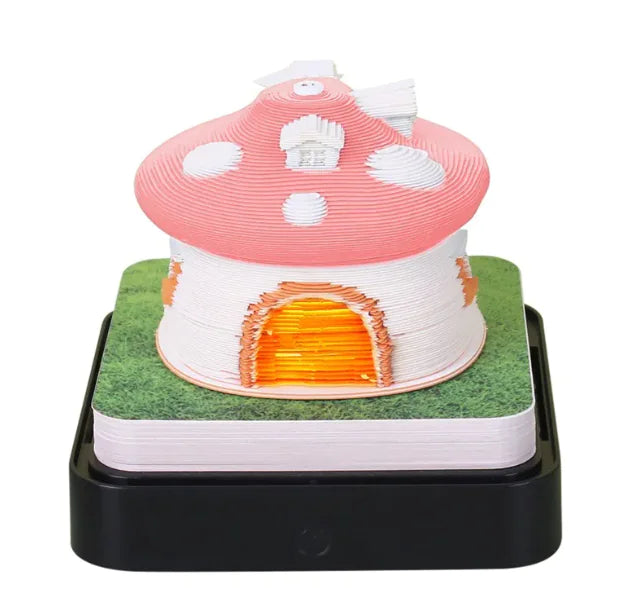 3D Earth Astronaut Calendar Memo Pad with LED Light - Cindy's Shop