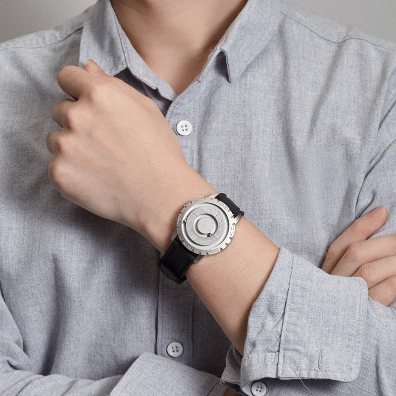 Iron Ball Magnetic Pointer Men's Watch - Cindy's Shop