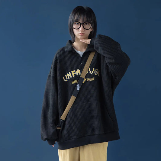 Casual Loose Long Sleeve Pullover Top - Cindy's Shop