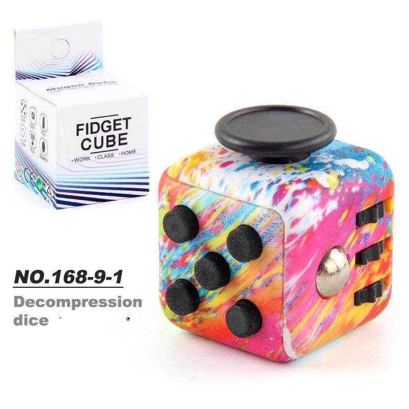 6-Sided Decompression Fidget Cube - Cindy's Shop