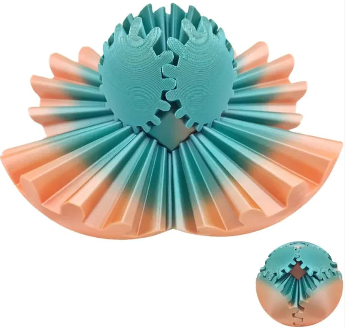 3D Fidget Gear Ball Rotation - Cindy's Shop