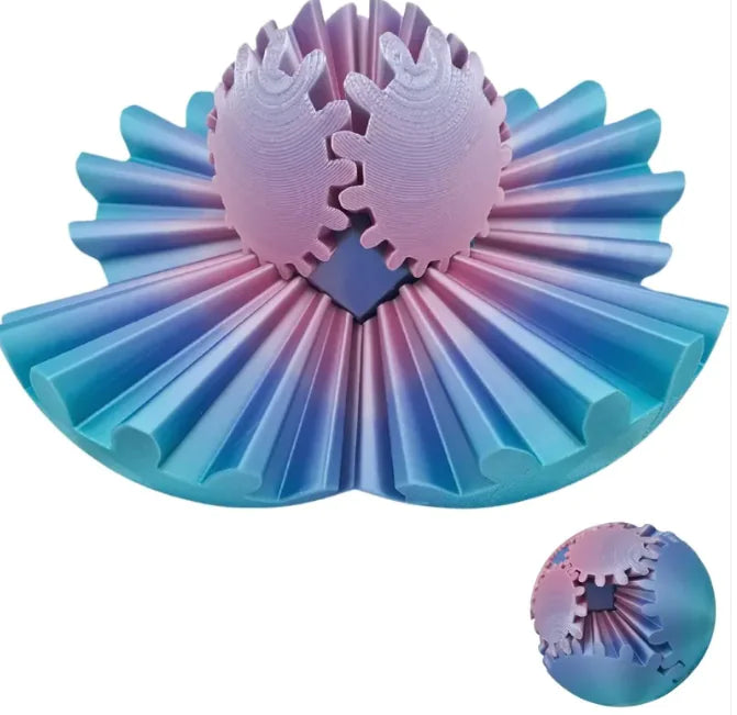 3D Fidget Gear Ball Rotation - Cindy's Shop